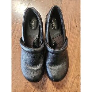 Womans Black B.O.C Clogs Size 7.5M